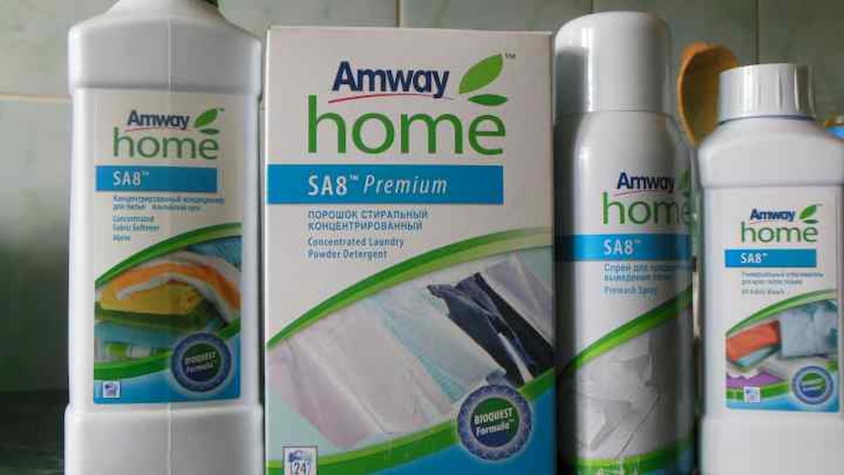  Amway Detergent Powder; Softening Clothes Preserving Color Fabric Cleaning Stains 